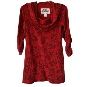 Effie's Heart Scarlet Botanical Tunic